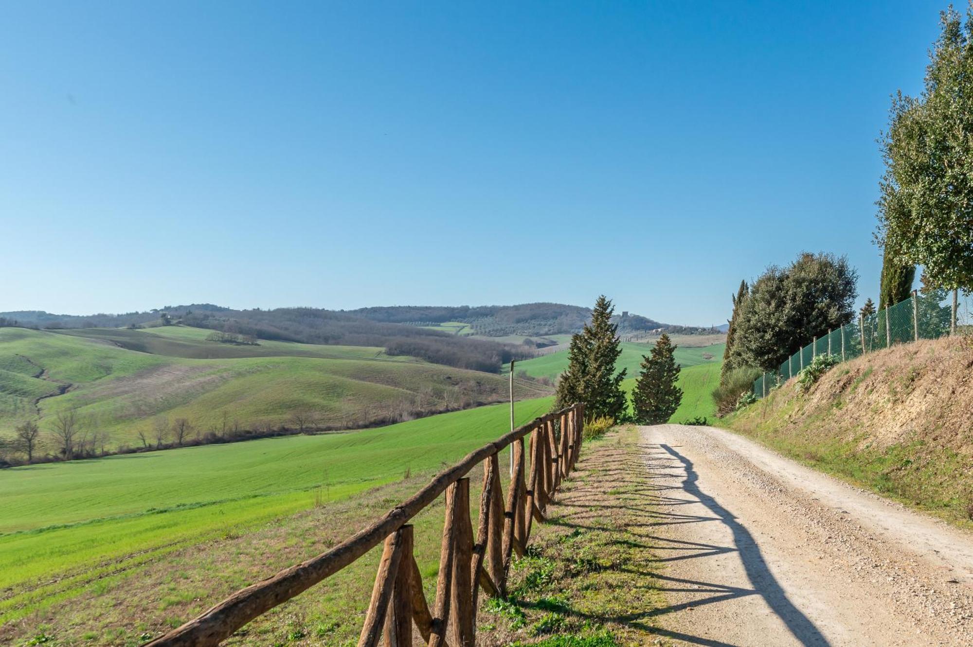 Sunflower Con Vista Su Siena Villa Corsano  Dış mekan fotoğraf