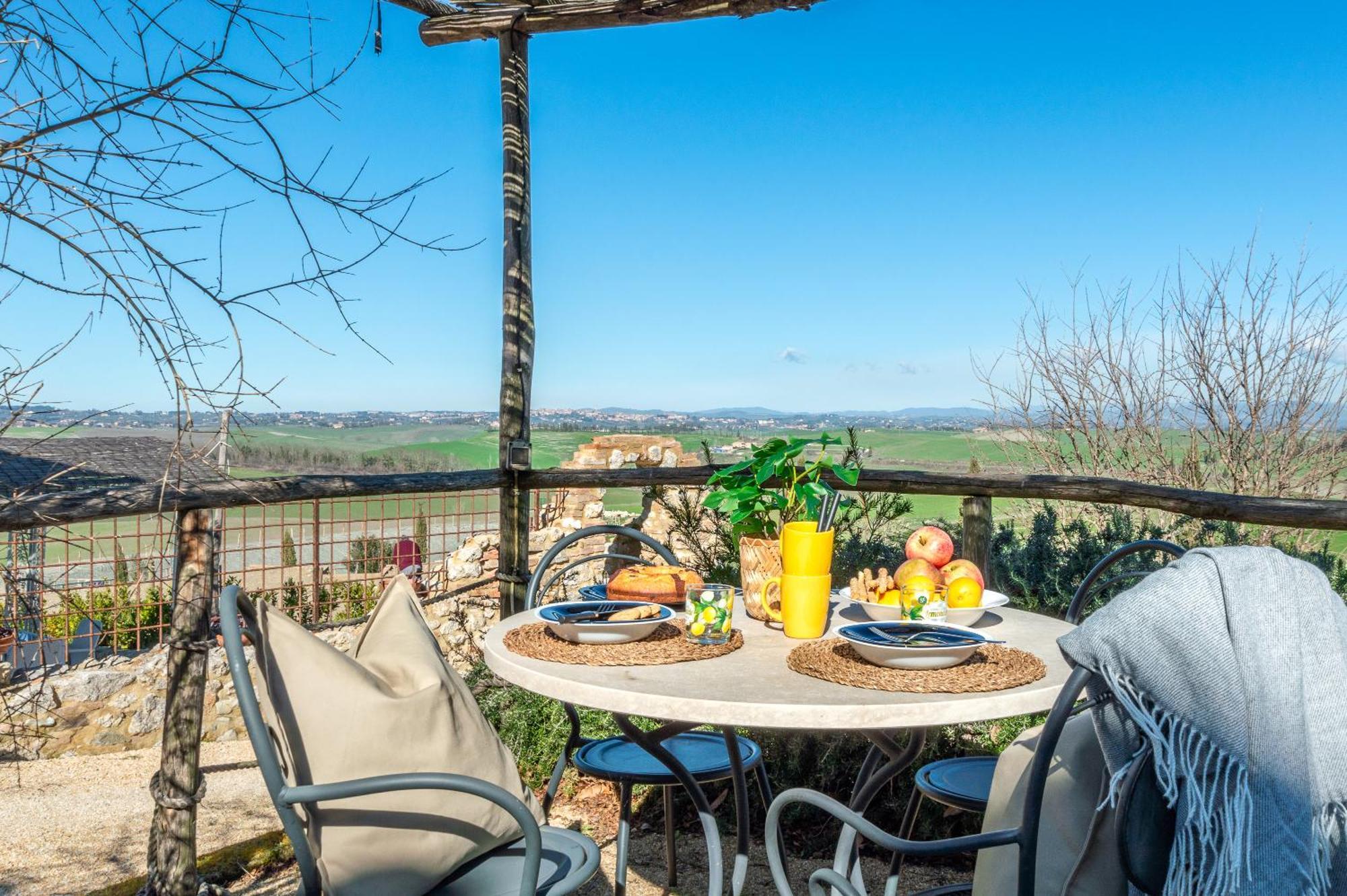 Sunflower Con Vista Su Siena Villa Corsano  Dış mekan fotoğraf