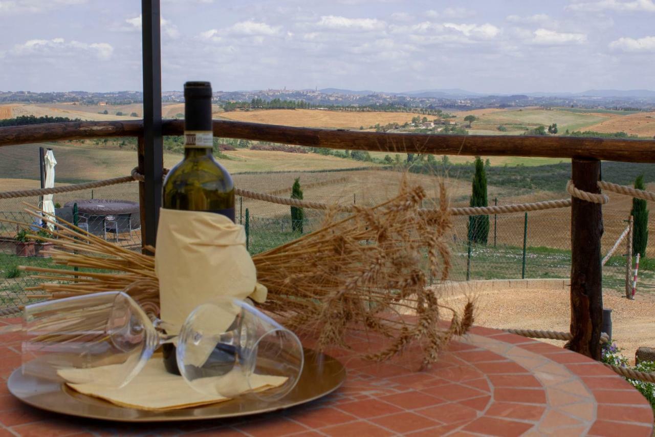 Sunflower Con Vista Su Siena Villa Corsano  Dış mekan fotoğraf